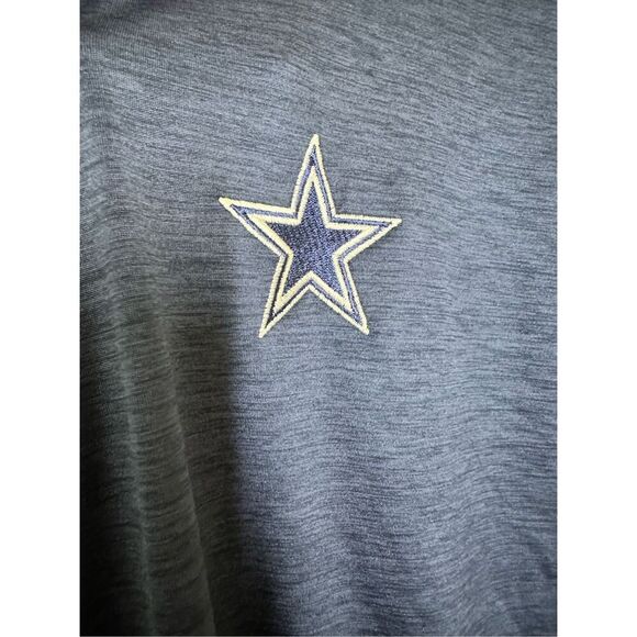 Tommy Bahama Island Zone Dallas Cowboys Blue Game Day 1/4 Zip Size Medium - Picture 4 of 5